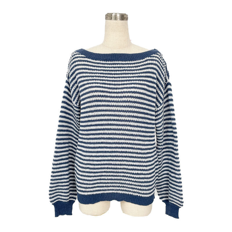 Women's Off-Shoulder Knit Sweater