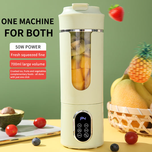 Portable Juicer Cup with Digital Display