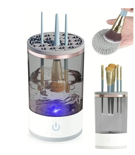 Automatic Brush Cleaner Electric Makeup Brush Cleaning Machine Fast Cl ...